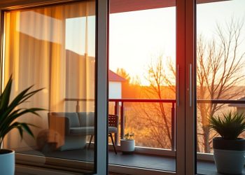 Verglaste Balkontüren für modernes Wohngefühl