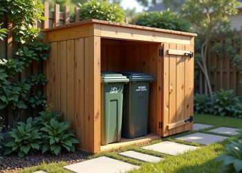 Mülltonnenbox selber bauen: 8 einfache Anleitungen