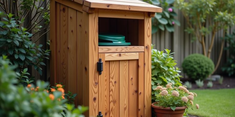 Mülltonnenbox selber bauen: 8 kreative DIY-Ideen