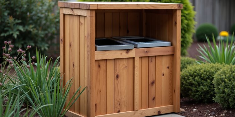 Die 8 besten Ideen: Mülltonnenbox selber bauen