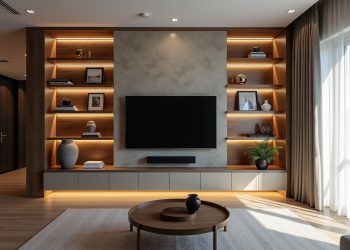 Die 8 besten Ideen, um deine TV Wand selber bauen