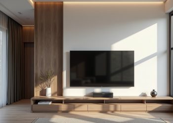 Die 8 besten Ideen, eine TV Wand selber bauen