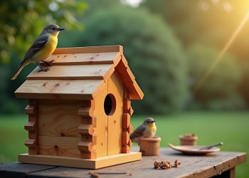 8 geniale Ideen, ein Vogelfutterhaus selber bauen